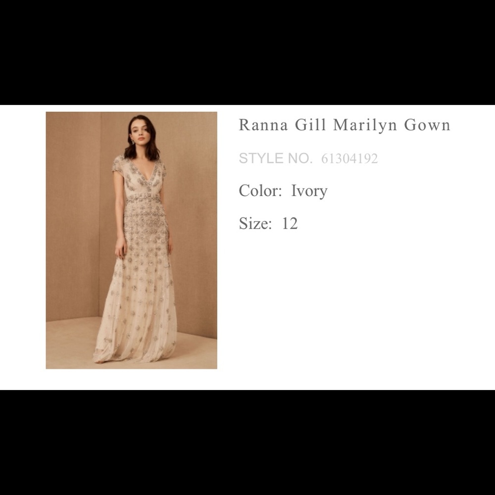 BHLDN marilyn gown